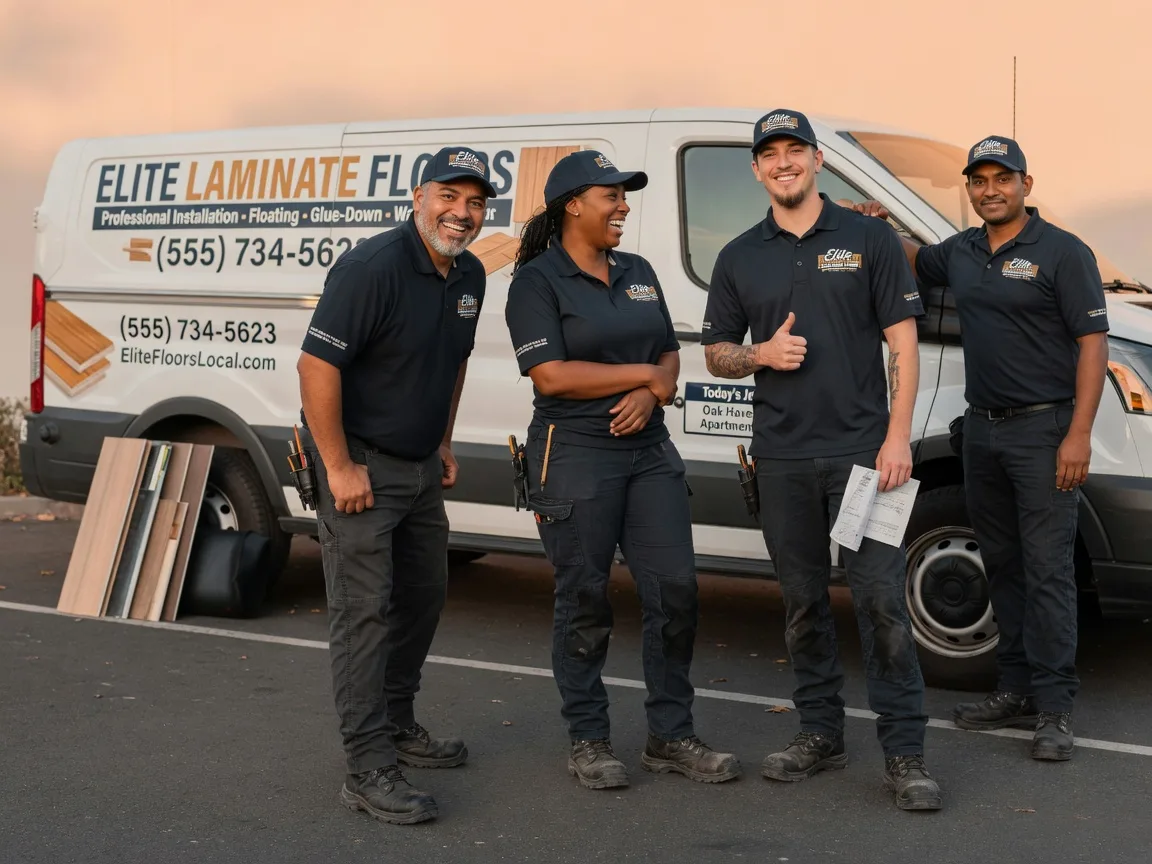 Laminate flooring installation company in Inola, OK